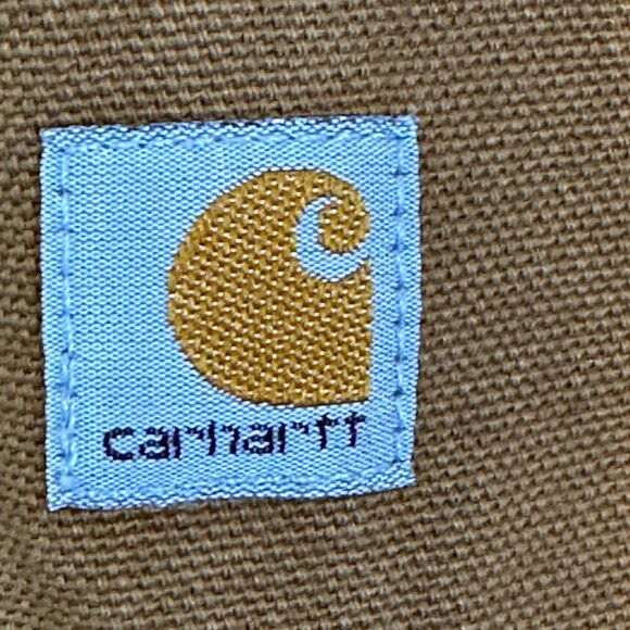Carhartt Bib Overalls 100% Cotton Duck Canvas Brown 24 Mo - Picture 9 of 10